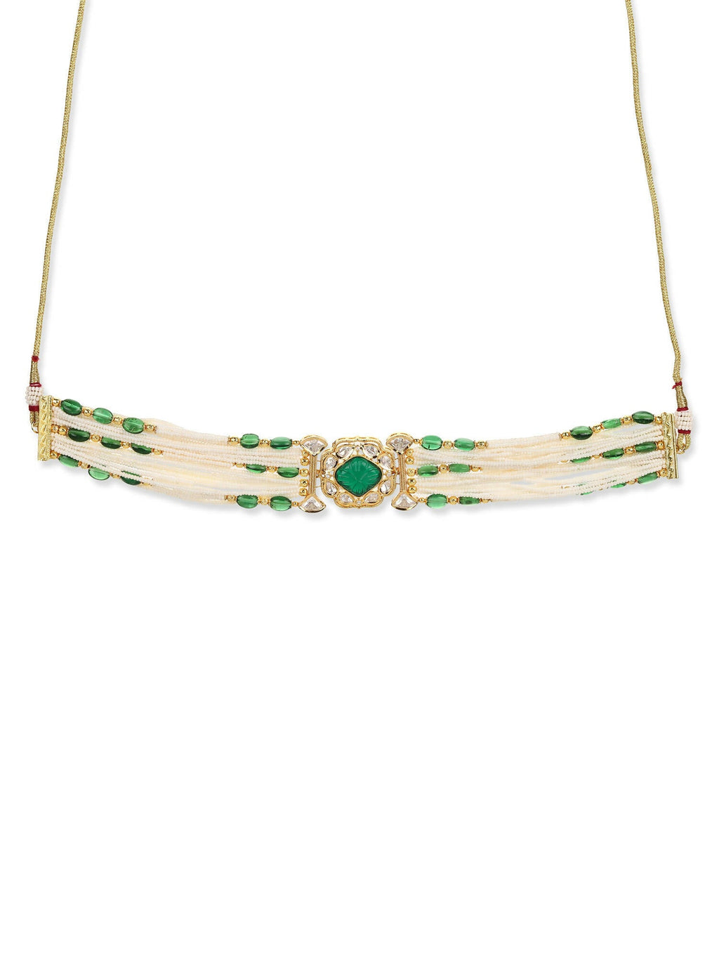 Women's Gold-Plated Necklace - Ruby Raang - Distacart