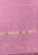 Mominos Fashion Baby Pink Banarsi Piping Dupatta