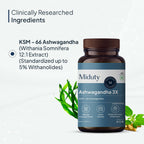 Miduty KSM 66 Ashwagandha 3x capsules