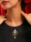 Ruby Raang Emerald Grace Brooch