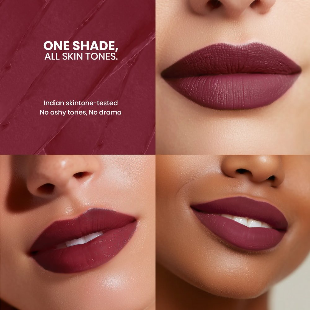 NY Bae Transfer-proof Matte Crayon Lipstick – Sangria 03