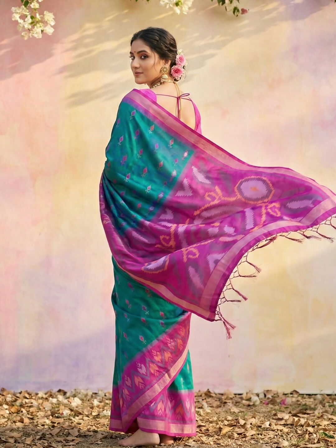 Shree Shyam Fashion Sky Blue Soft Silk Saree - Distacart