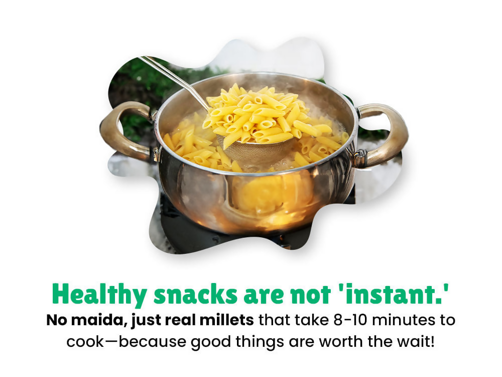 Little Joys Multi Millet Fusilli Pasta + Multi Millet Macaroni Pasta Combo