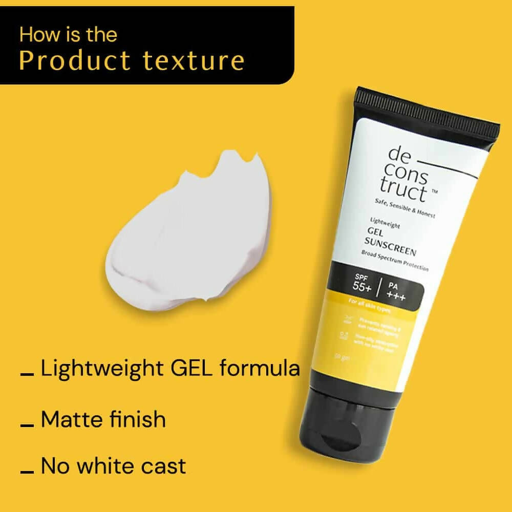 Deconstruct Light Weight Gel Sunscreen