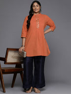 Ahalyaa Women's Traditional wear Tunic - Orange
