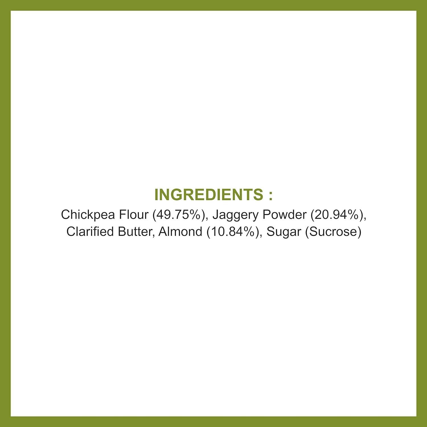 Dhampur Green Gur Chana Badam Bite - Distacart