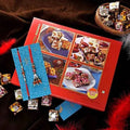 Ethnic Pearl Lumba Rakhi Set & Assorted Berry Bites