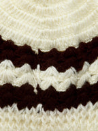 Chutput Kids Cream Coloured Sweet Solid Pullover Sweater