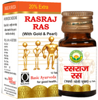 Basic Ayurveda Rasraj Ras with Gold & Pearl - Distacart