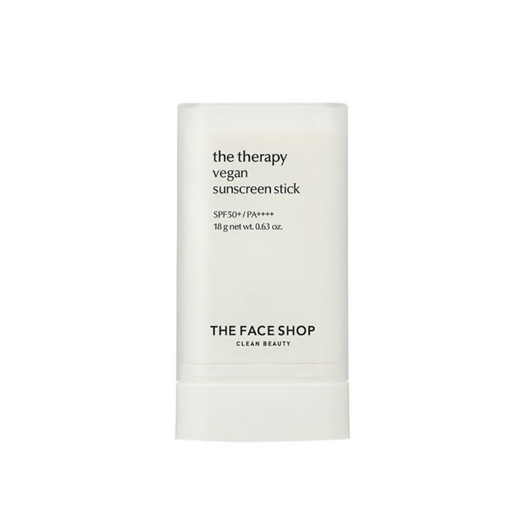 The Face Shop The Therapy Vegan Sunscreen Stick SPF 50+ - Korean Skincare