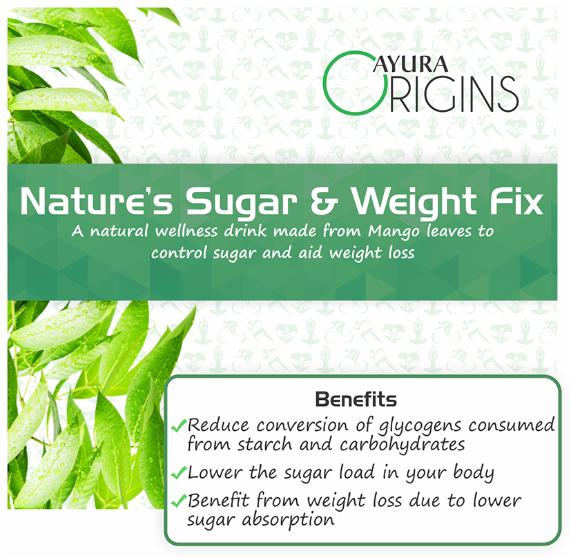 Ayura Origins Nature's Sugar & Weight Fix Powder