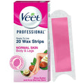 Veet Professional Waxing Strips for Women - Normal Skin - Distacart
