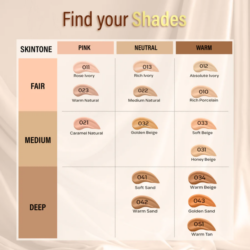 Faces Canada All Day Hydra Matte 3 in 1 Foundation - Caramel Natural 023
