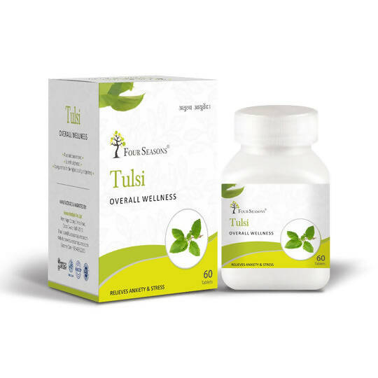 Four Seasons Tulsi Overall Wellness Tablets - Distacart