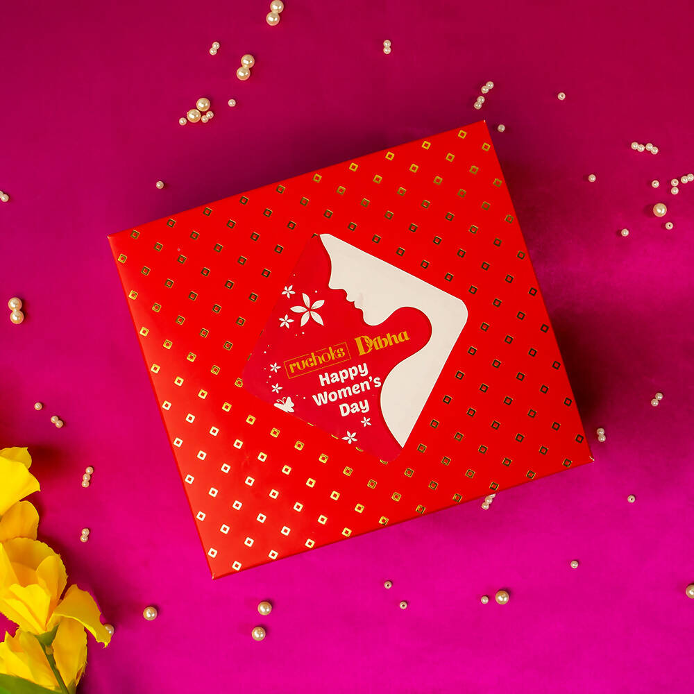 Dibha Women's Day Sweet & Healthy Gift Hamper Box