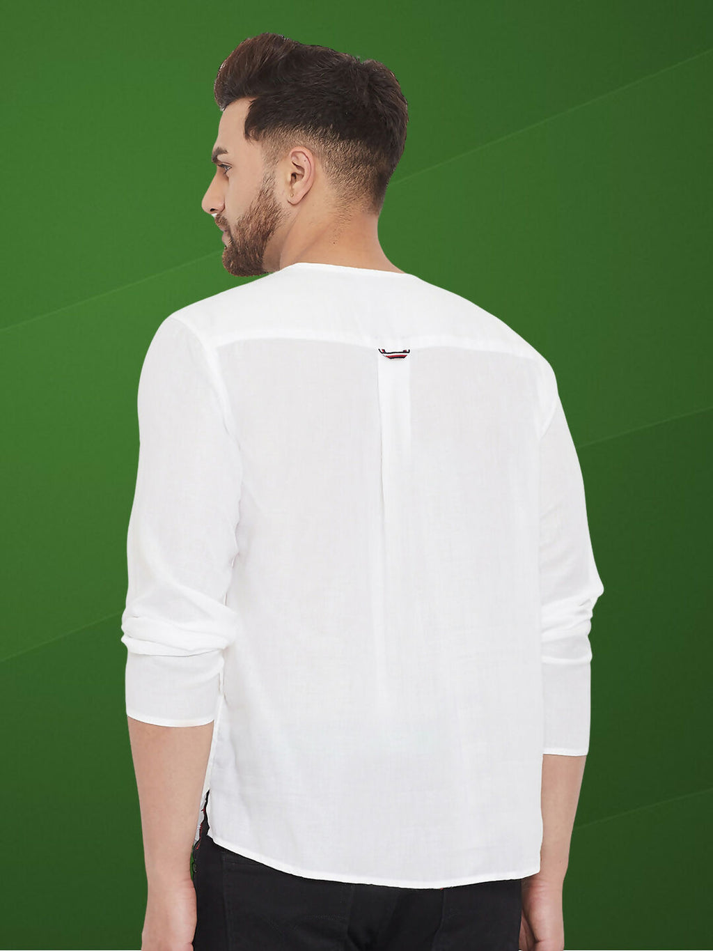 Even Apparels Men's Pure Cotton White Kurta