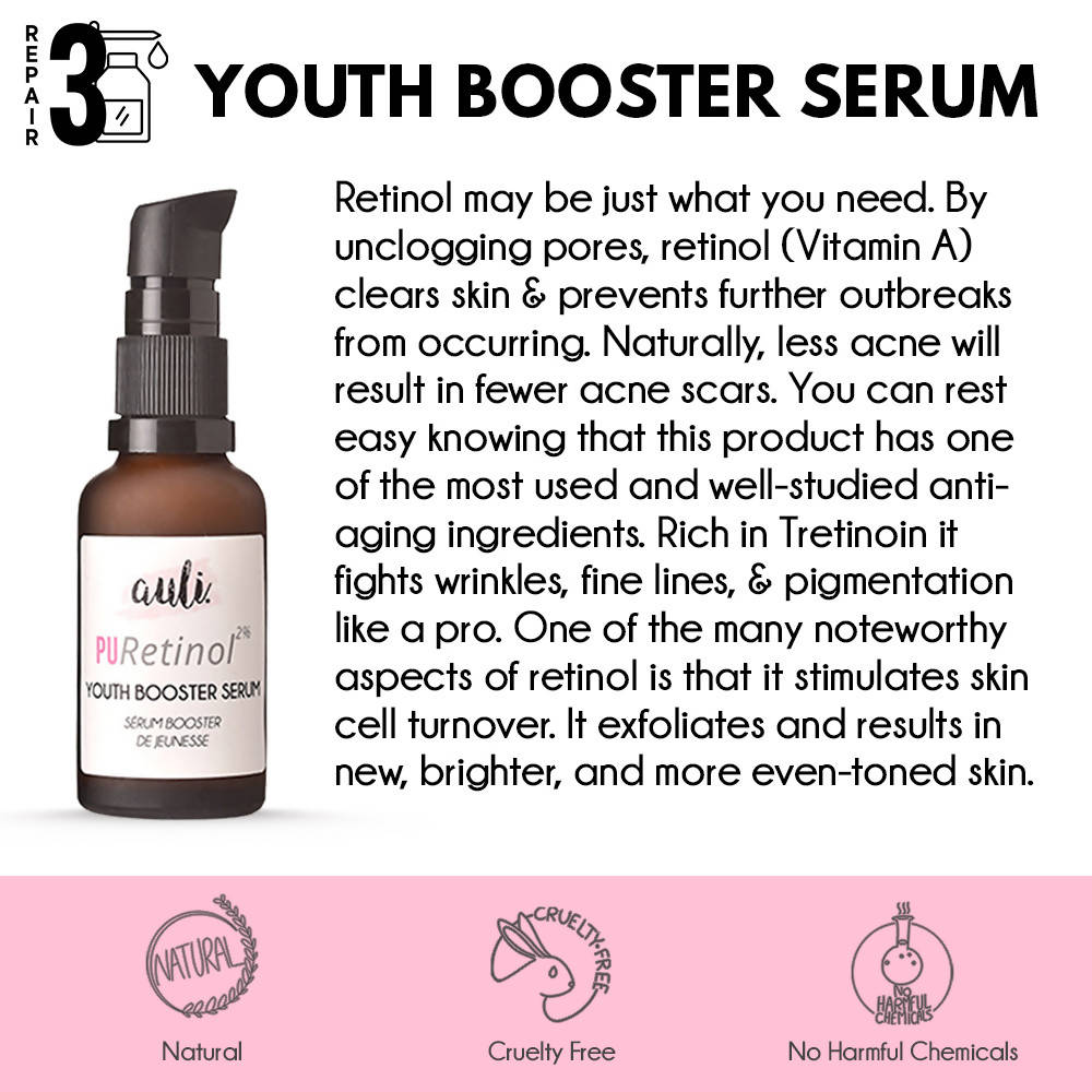 Auli PURetinol 2% Youth Booster Serum