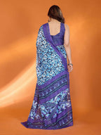 PR Fashion Jamun Kota Doria Printed Saree