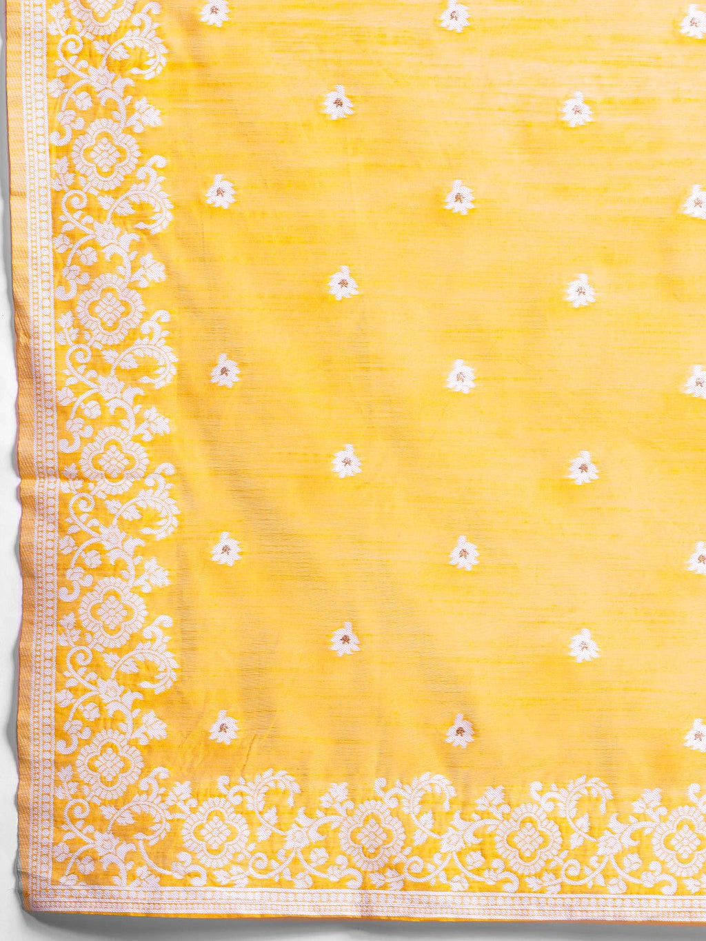 Indo Era Woven Design Jacquard Chanderi Silk Kurta With Trousers & Dupatta - Distacart