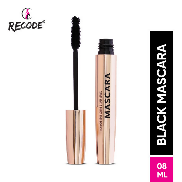 Recode Luse Looks Dense Volume & Super Defined Mascara - Black