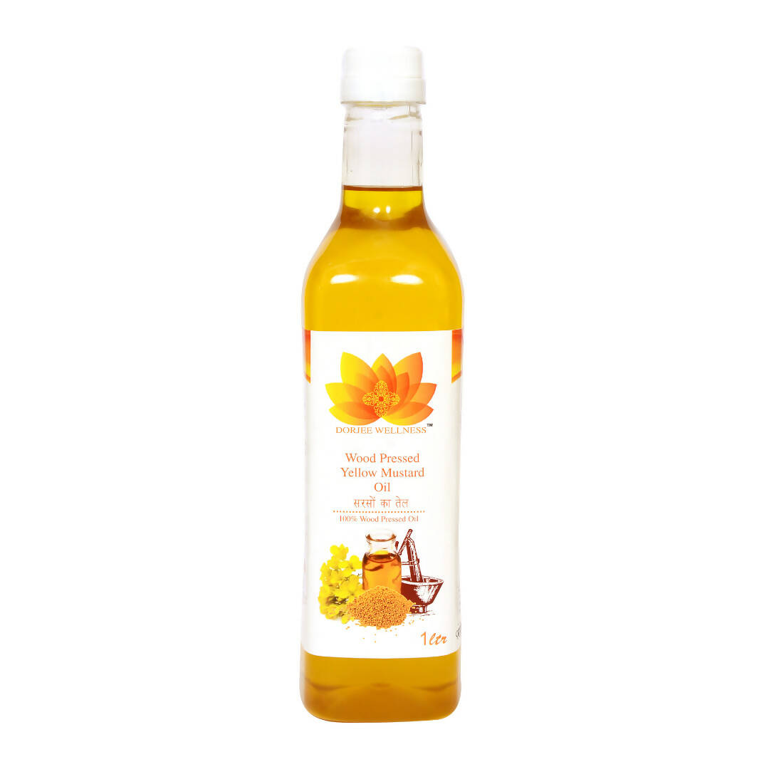 Dorjee Wellness Wood Pressed Yellow Mustard Oil - Distacart