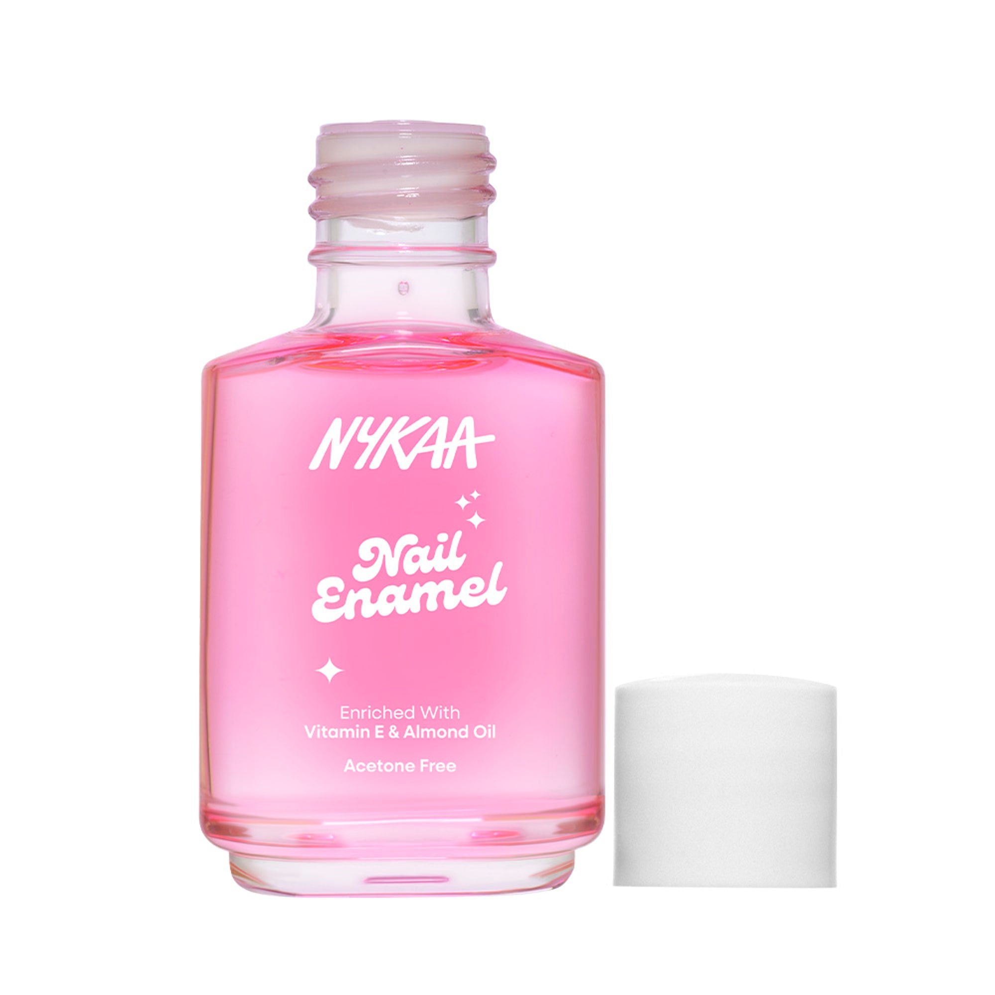 Nykaa Skin Nail Polish Remover with Vitamin E, Jojoba & Almond Oil For Nourishment & Gentle Cleansing - Distacart