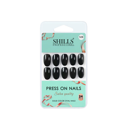 Shills Professional Reusable Press On Nails Oval - SPN508
