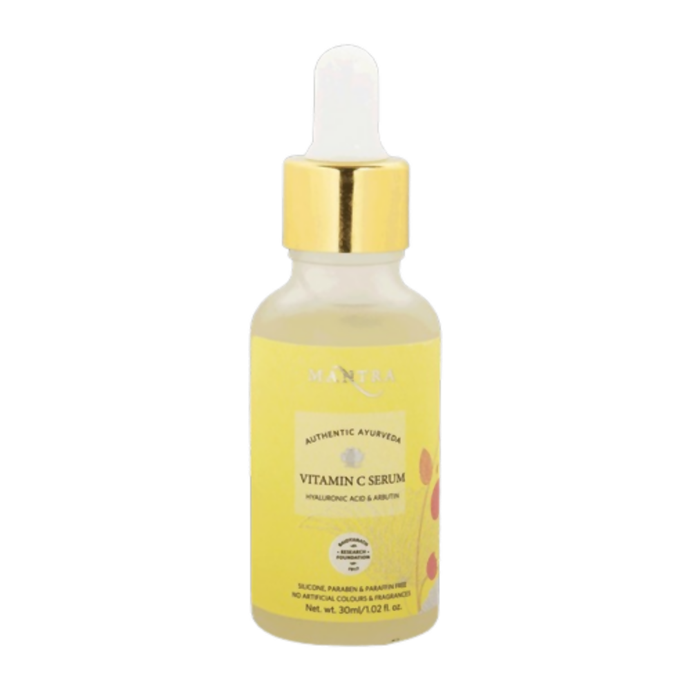 Mantra Herbal Vitamin C Serum With Hyaluronic Acid and Arbutin