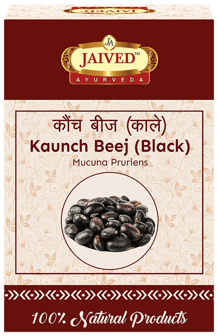 Jaived Ayurveda Kaunch Beej (Black)| Boosts Vitality, Enhances Energy