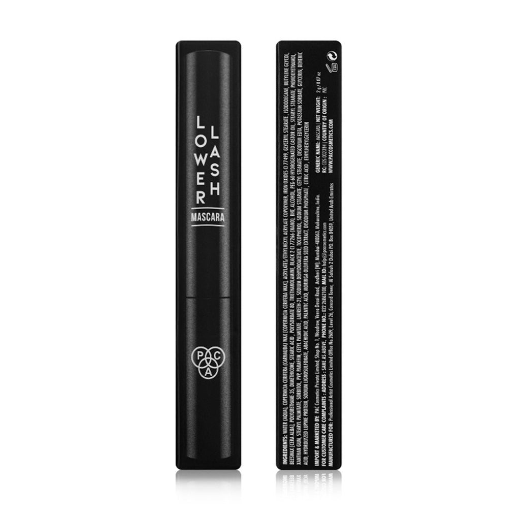 PAC Studio Lower Lash Mascara - Micro Bristles to Coat Tiny Lashes, Fuller Lower Lashes, Waterproof