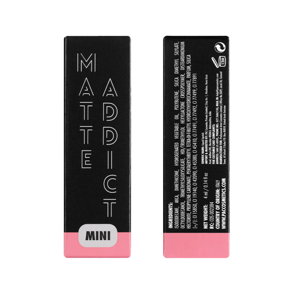 PAC Studio Matte Addict Mini Liquid Lipstick - Pinch Of Posh