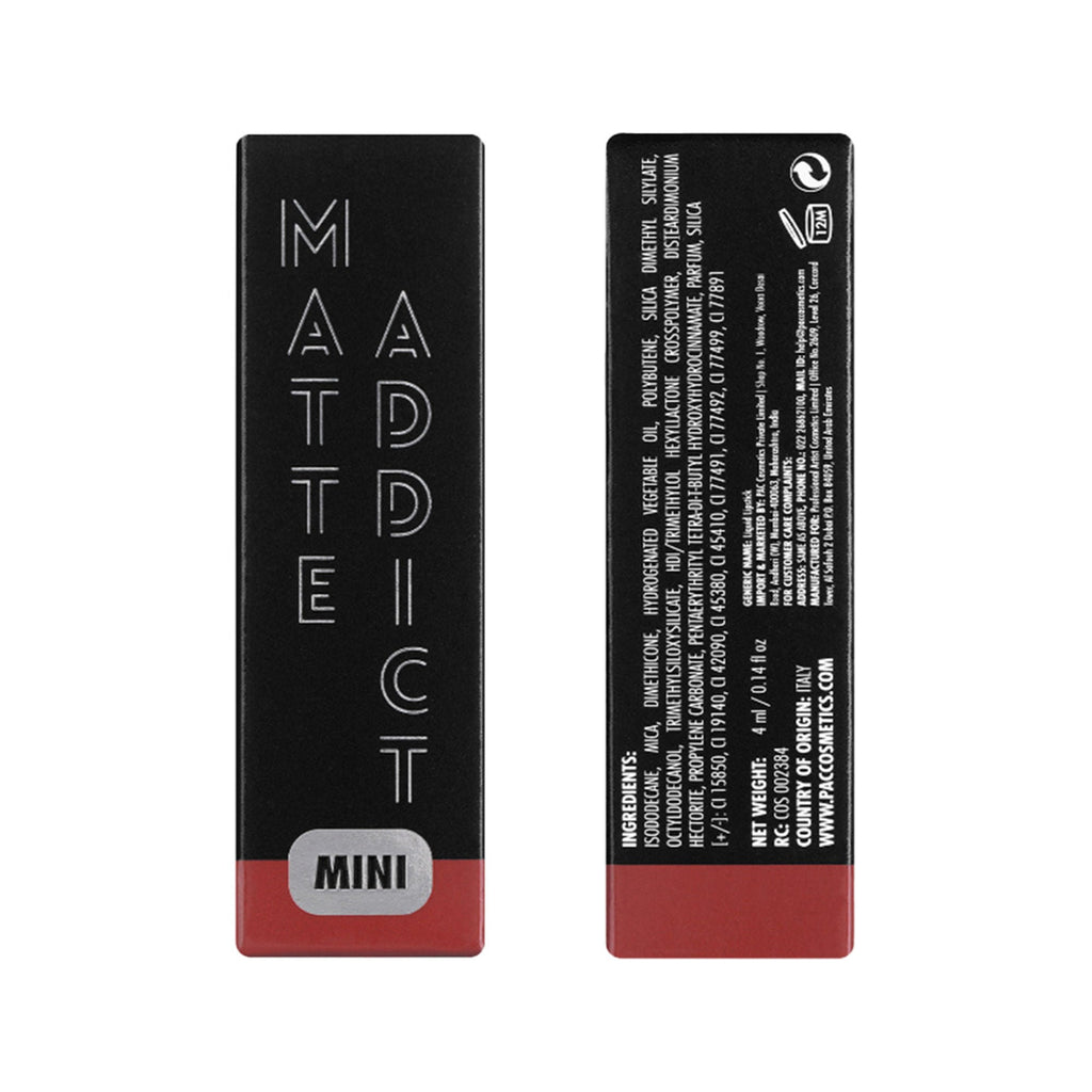 PAC Studio Matte Addict Mini Liquid Lipstick - Killing Me Softly