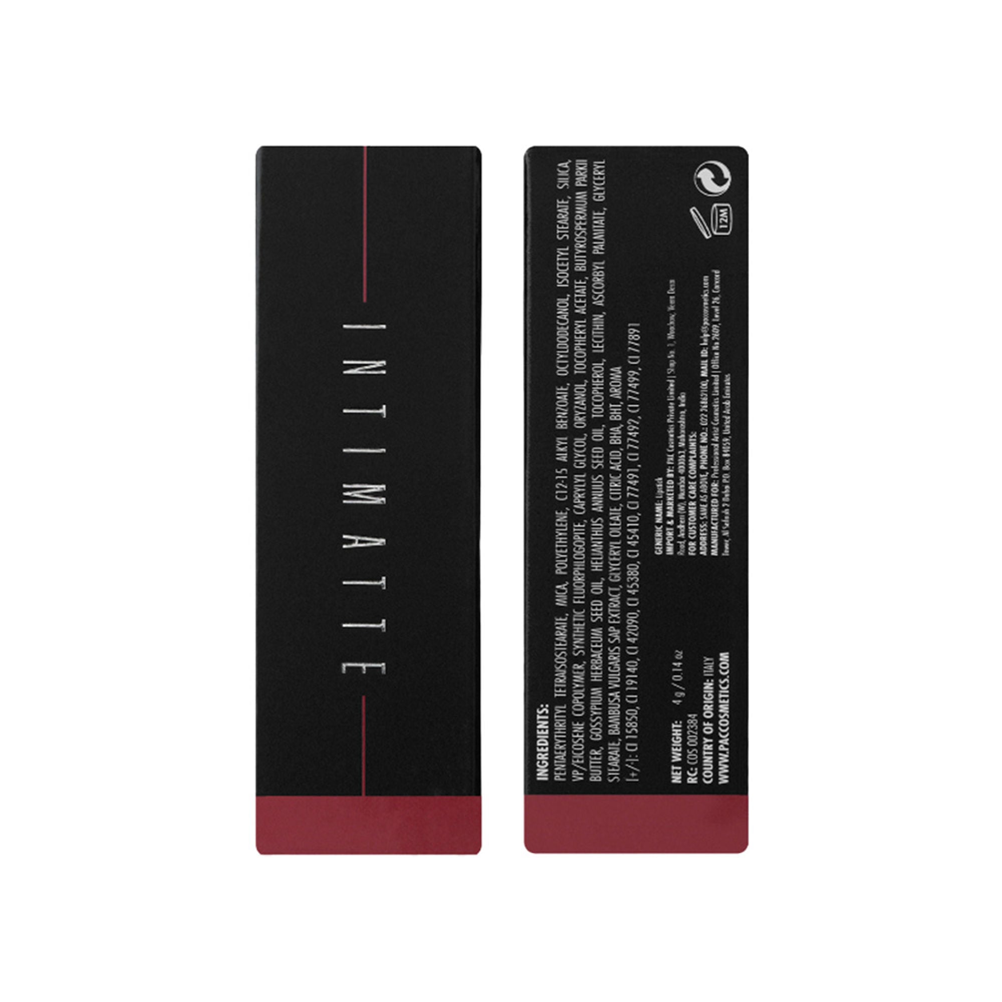 PAC Studio Intimatte Lipstick - Royale