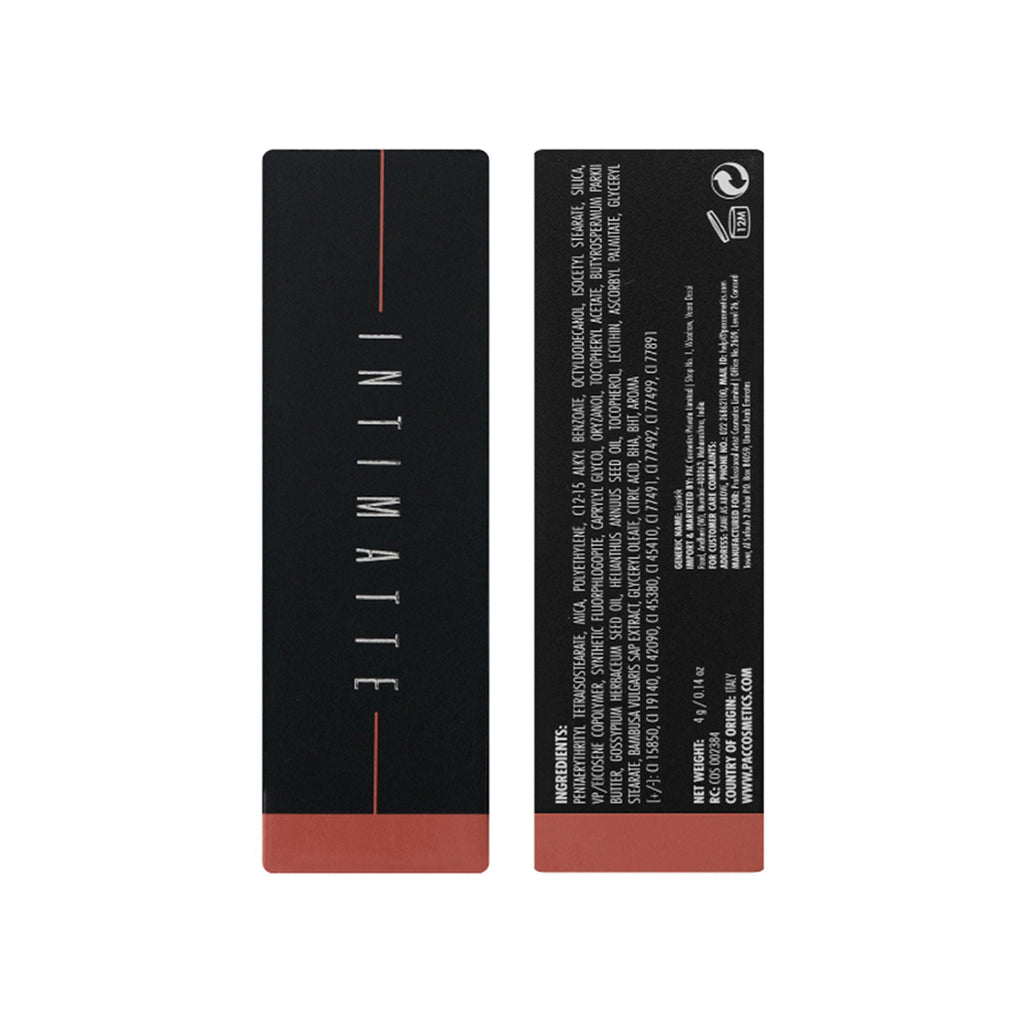 PAC Studio Intimatte Lipstick - Peachy Addiction