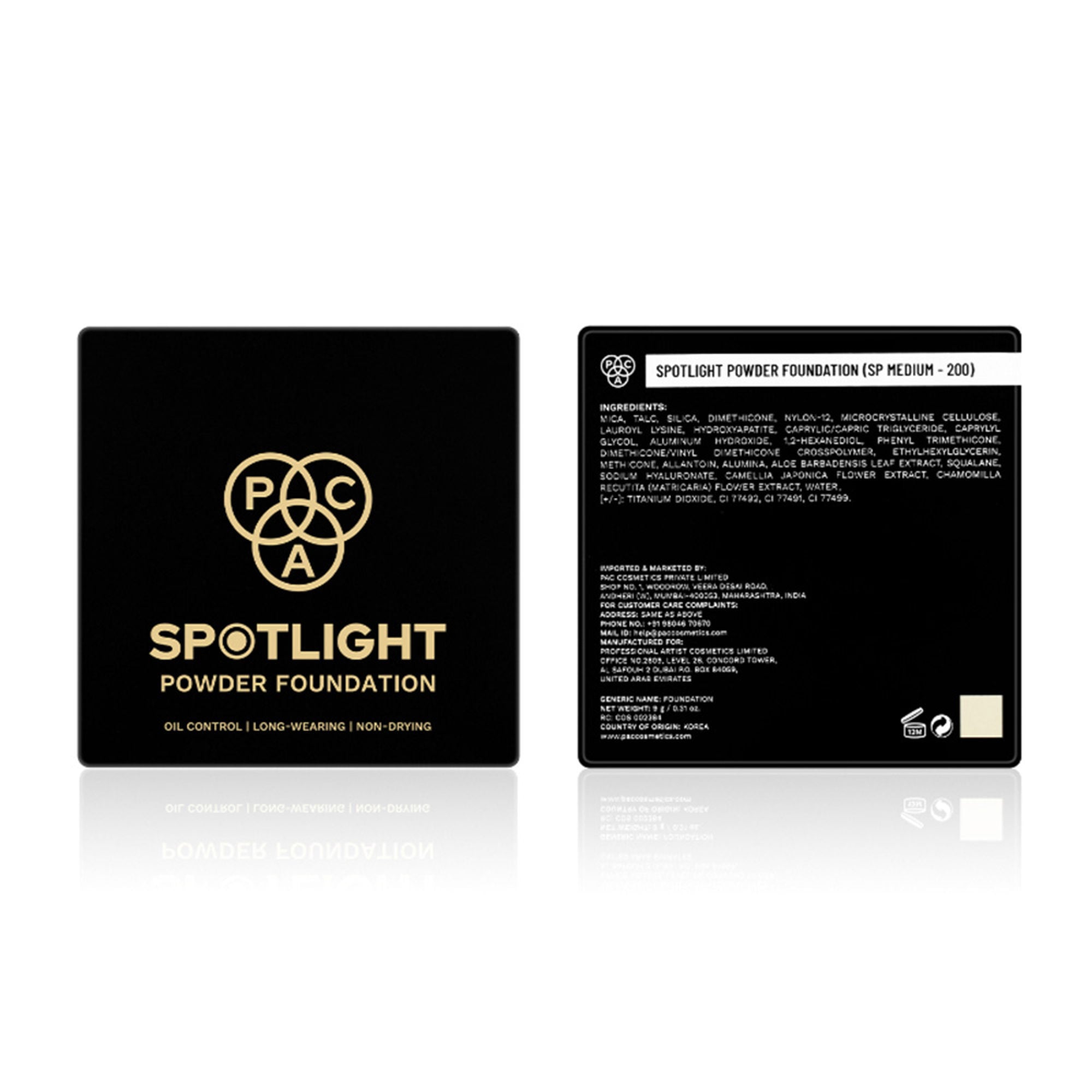 PAC Studio Spotlight Powder Foundation - SP Medium 200