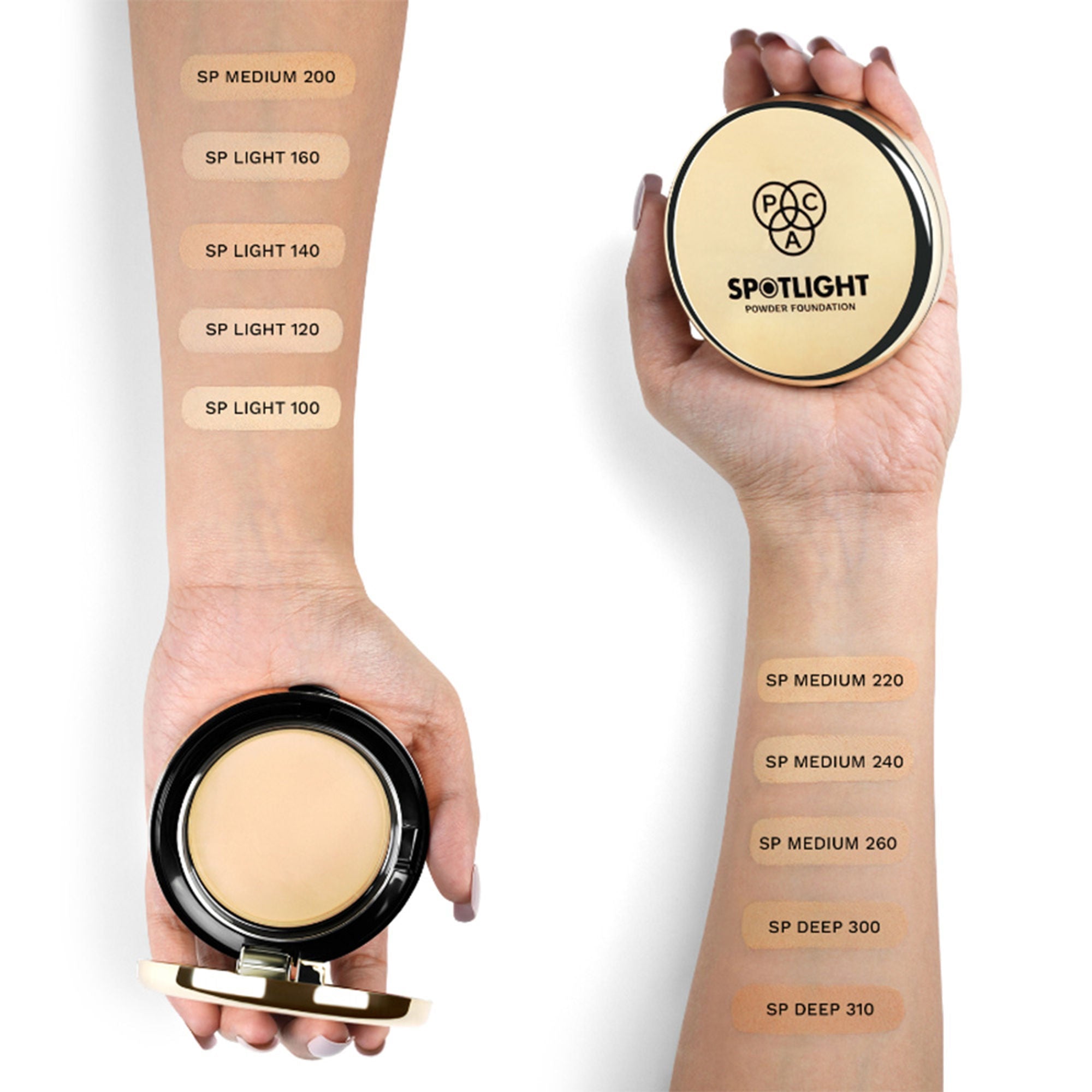 PAC Studio Spotlight Powder Foundation - SP Medium 260