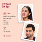 Plum Saffron & Papaya Glow Bright Gel Face Wash For Daily Use - Fights Dullness & Evens Skin Tone