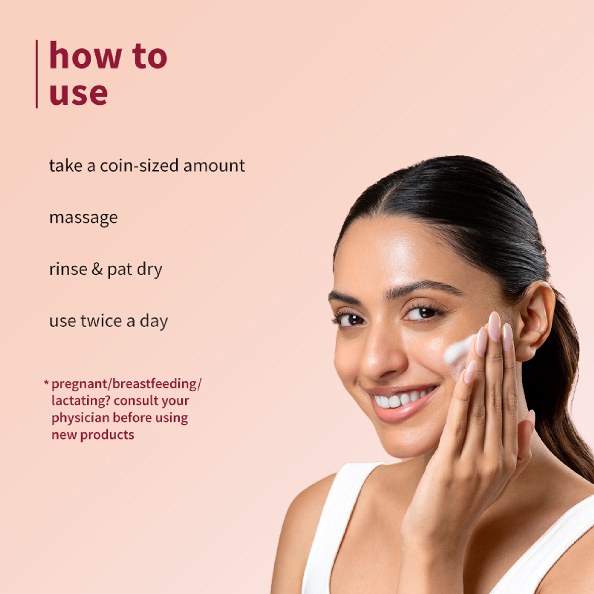 Plum Saffron & Papaya Glow Bright Gel Face Wash For Daily Use - Fights Dullness & Evens Skin Tone