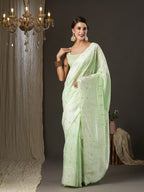 Saree Mall Woven Design Zari Silk Cotton Saree - Distacart