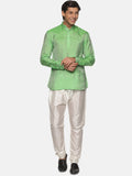 Sethukrishna Green Kurta with Pyjamas For Men - Distacart