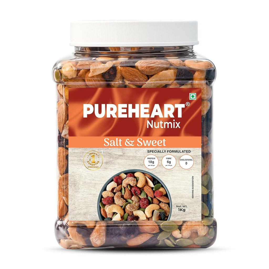 Pureheart Nutmix Salt & Sweet Dry Fruits Mix - Distacart