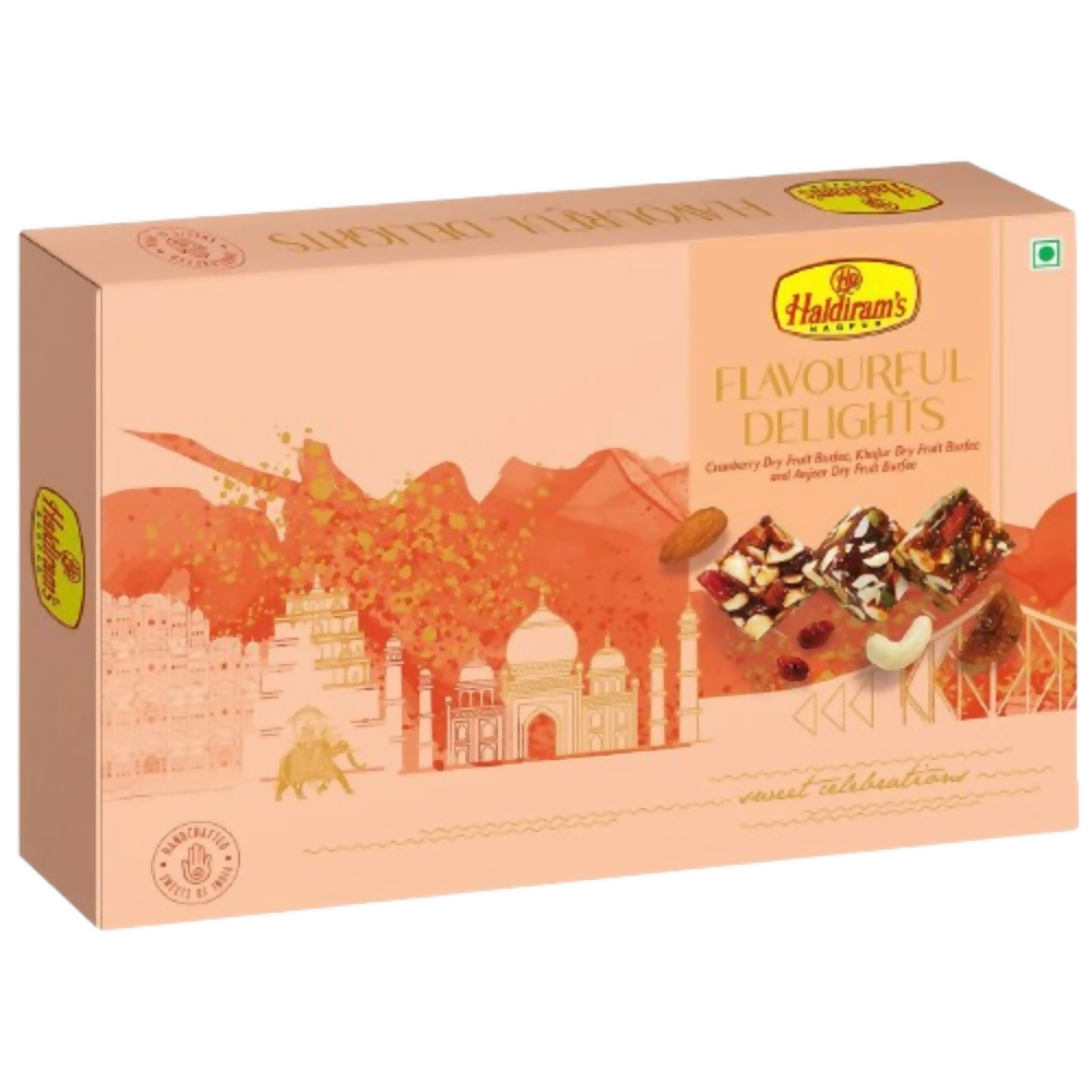 Haldiram's Flavourful Delights - Assorted Dry Fruits Burfee - Distacart