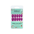 shills professional reusable press on nails oval spn545