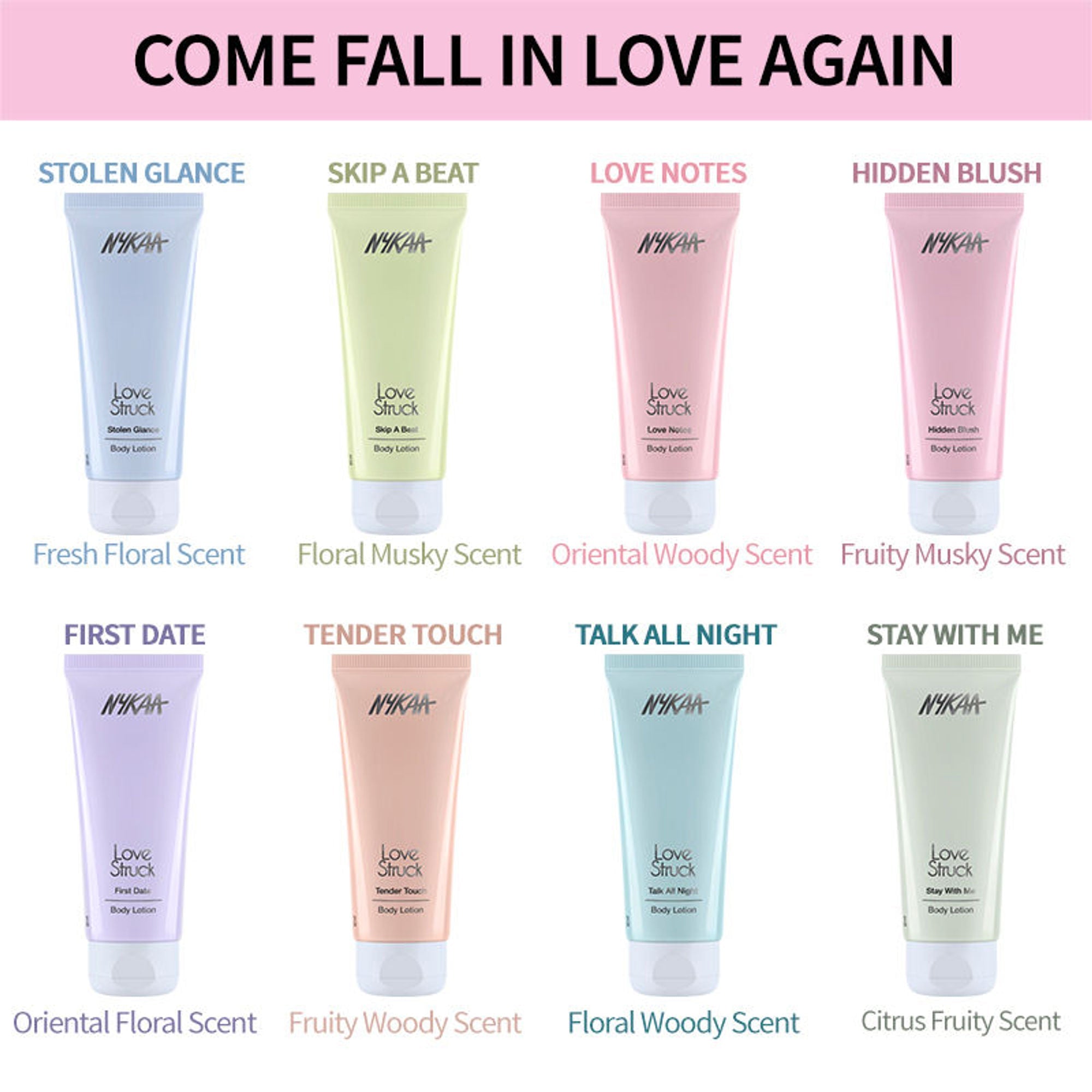 Nykaa Love Struck Body Lotion - Hidden Blush - Distacart