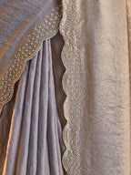 kasee Beads and Stones Pure Silk Saree - Distacart