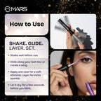 MARS Cosmetics Twinkle Wink Glitter Eyeliner - Duo-Dazzle - Distacart