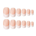 shills professional reusable press on nails french square spn732