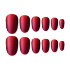 shills professional reusable press on nails oval spn665