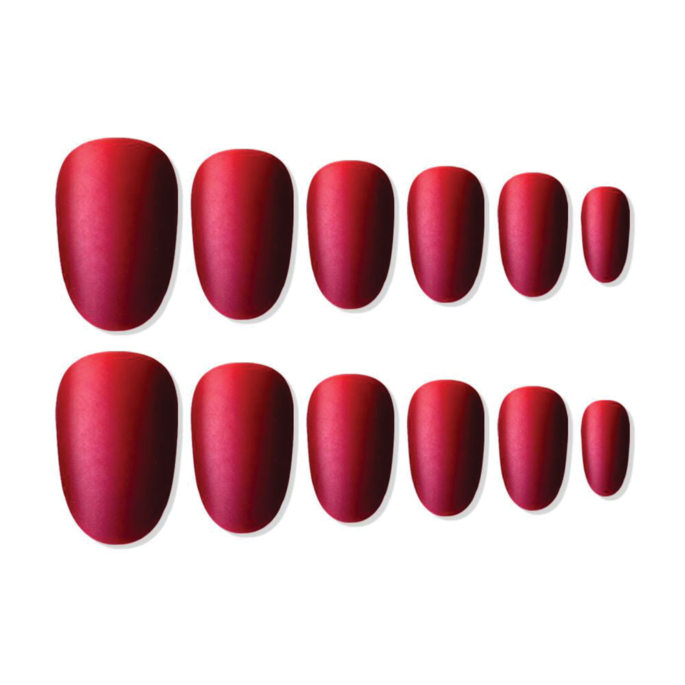 shills professional reusable press on nails oval spn665
