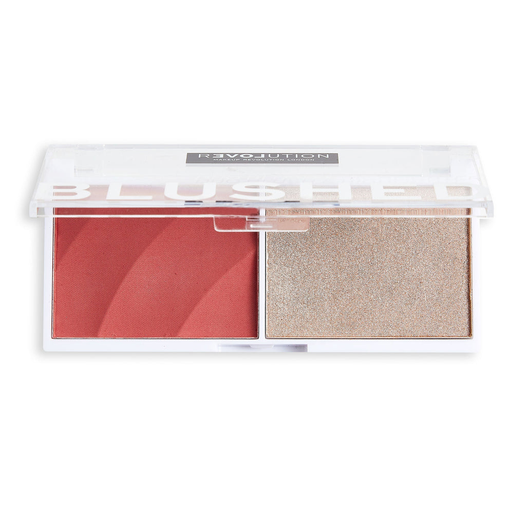 Revolution Relove Colour Play Blushed Duo Baby - Cute - Distacart